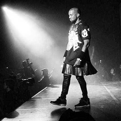 kanye west kilt